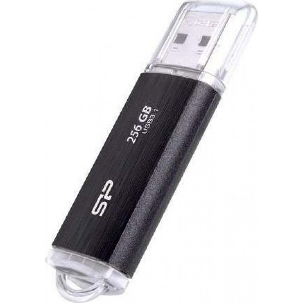 Silicon Power Blaze B02 256GB USB 3.1 Stick Μαύρο