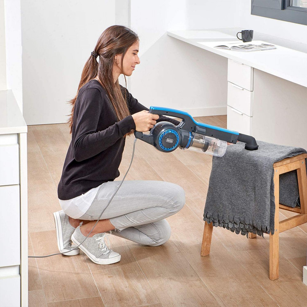 Black & Decker BXVMS600E Ηλεκτρικό Σκουπάκι Χειρός & με Κοντάρι 600W Black & Decker BXVMS600E Ηλεκτρικό Σκουπάκι Χειρός & με Κοντάρι 600W