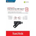 Sandisk Ultra Dual Drive Go 128GB USB 3.1 Stick με σύνδεση USB-C & USB-A Μαύρο Sandisk Ultra Dual Drive Go 128GB USB 3.1 Stick με σύνδεση USB-C & USB-A Μαύρο