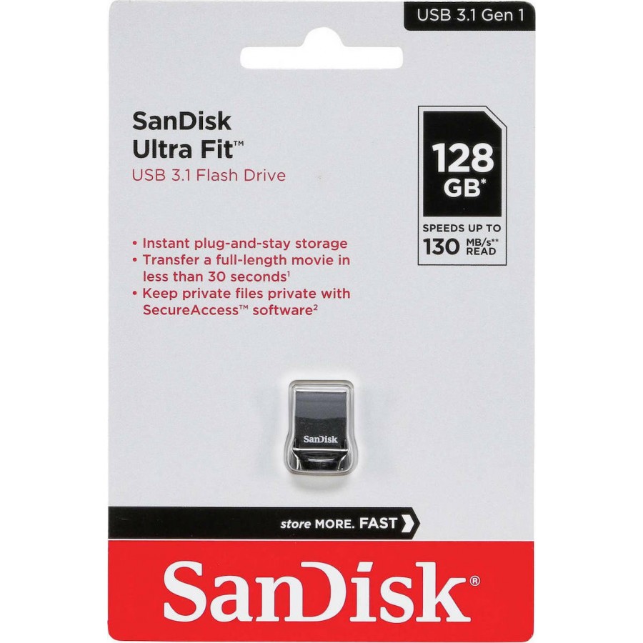 Sandisk Ultra Fit 128GB USB 3.1