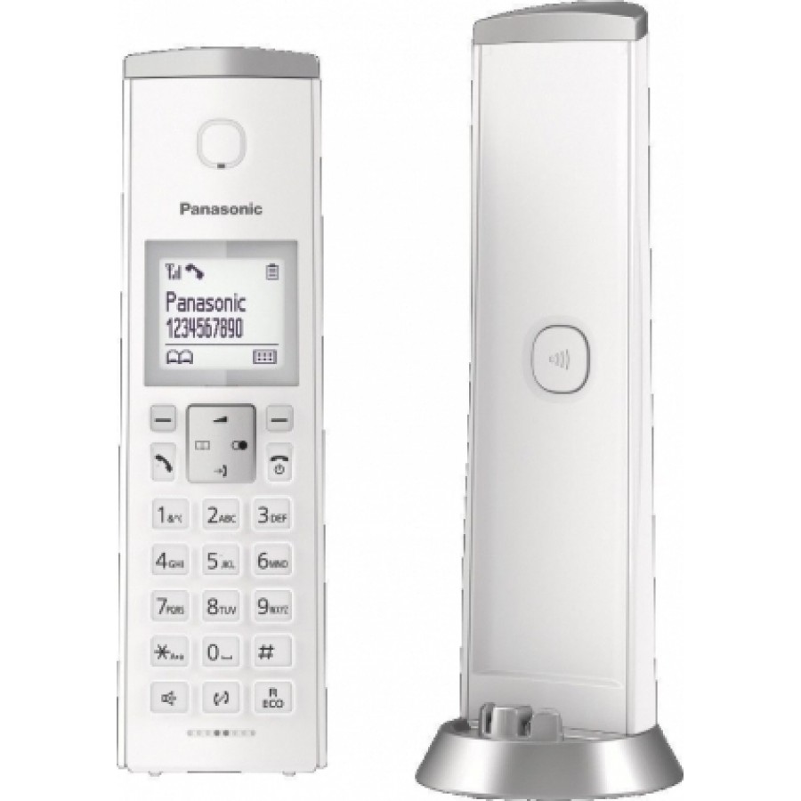 Panasonic KX-TGK212JT Ασύρματο Τηλέφωνο με Aνοιχτή Aκρόαση Λευκό