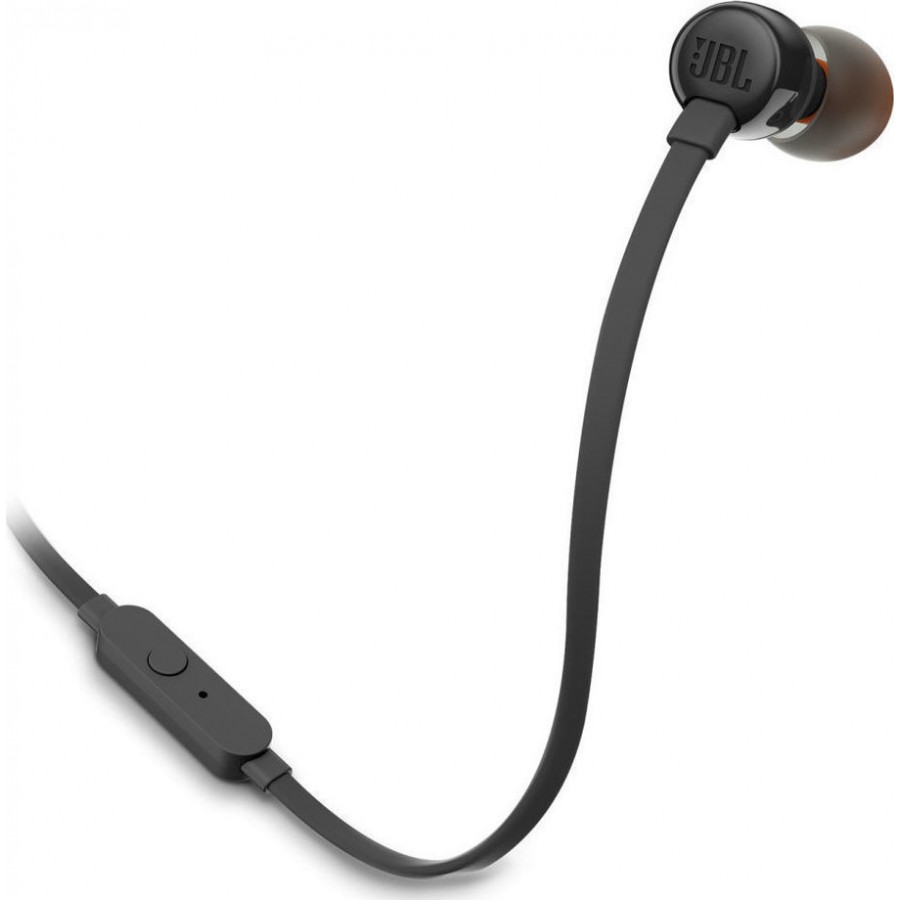 JBL T110 In-ear Handsfree with Plug 3.5mm Μαύρο