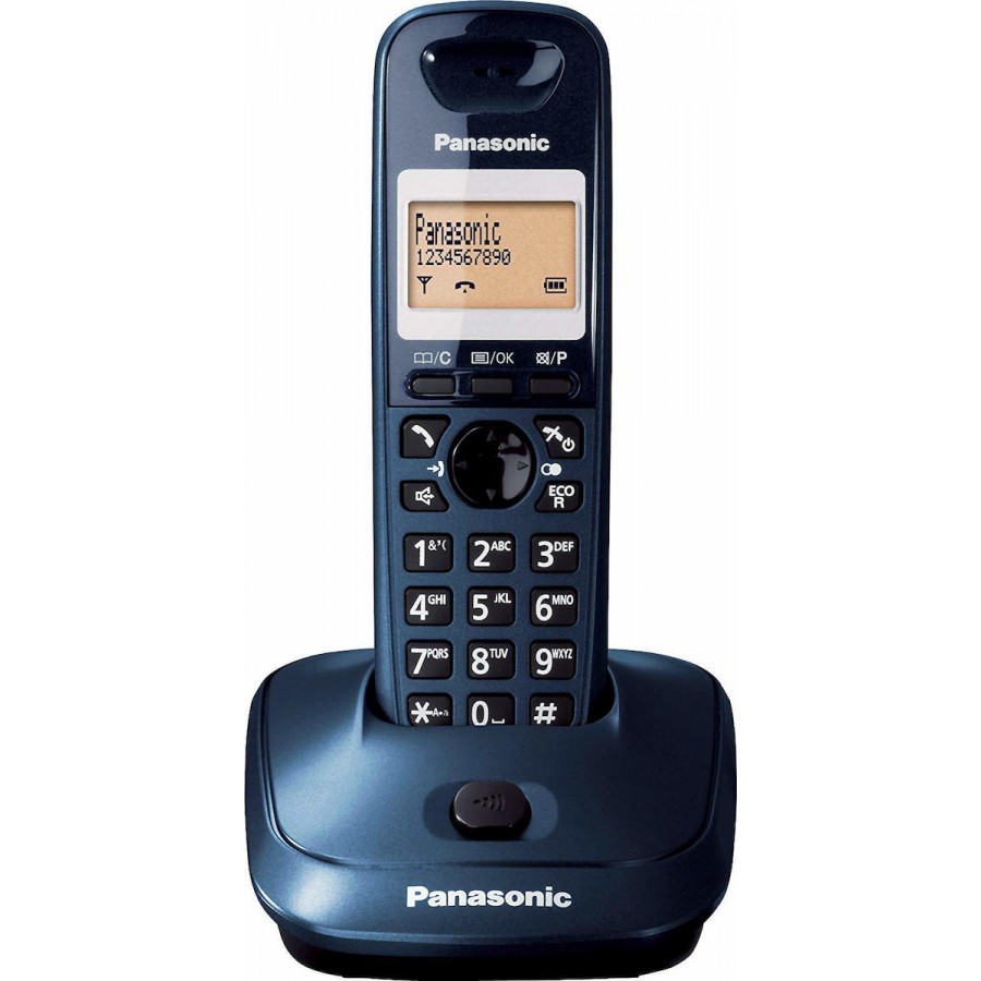 Panasonic KX-TG2511 Ασύρματο Τηλέφωνο με Aνοιχτή Aκρόαση Μπλέ