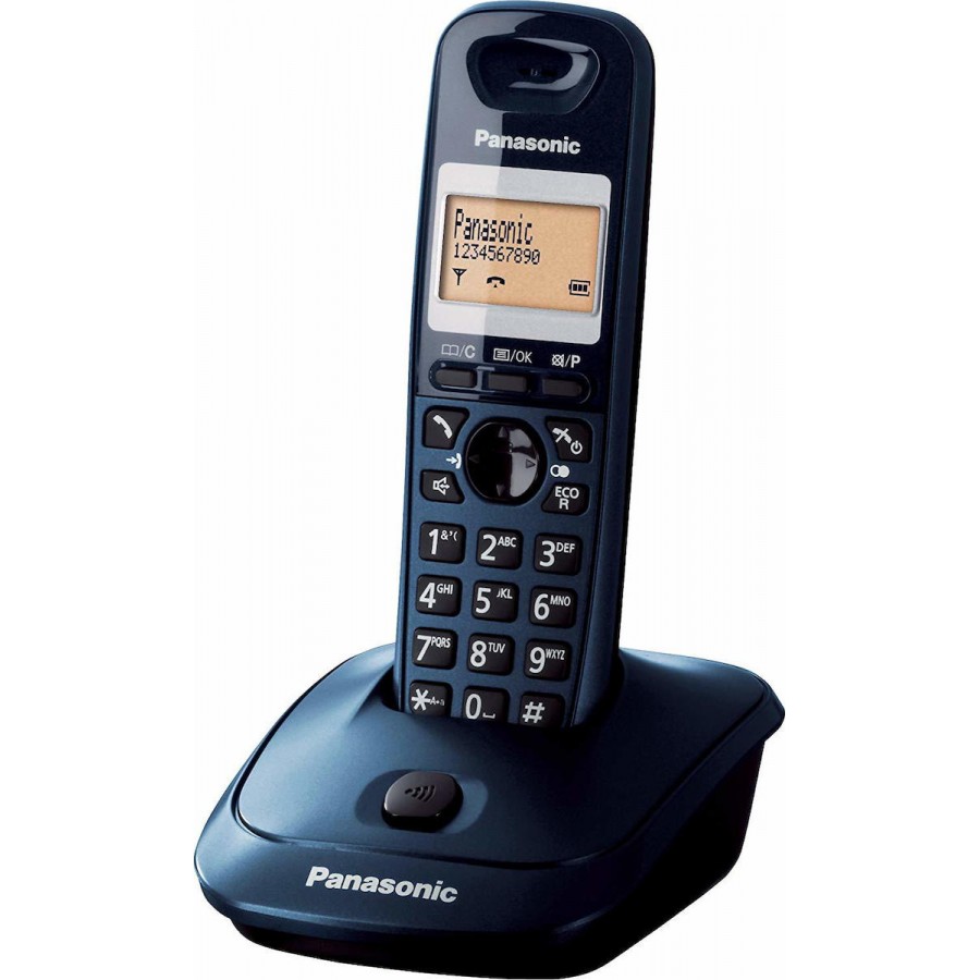 Panasonic KX-TG2511 Ασύρματο Τηλέφωνο με Aνοιχτή Aκρόαση Μπλέ