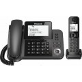 Panasonic KX-TGF320 Ενσύρματο Τηλέφωνο Γραφείου Μαύρο Ελληνικό Μενο΄ύ Panasonic KX-TGF320 Ενσύρματο Τηλέφωνο Γραφείου Μαύρο Ελληνικό Μενο΄ύ