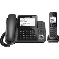Panasonic KX-TGF320 Ενσύρματο Τηλέφωνο Γραφείου Μαύρο Panasonic KX-TGF320 Ενσύρματο Τηλέφωνο Γραφείου Μαύρο