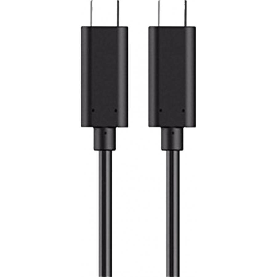 Samsung EP-DG980BBE Regular USB 2.0 Cable USB-C male - USB-C male Μαύρο 1m (bulk)