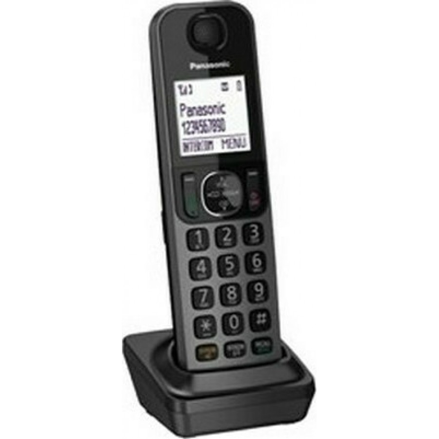 Panasonic KX-TGF310 Ασύρματο Τηλέφωνο Duo με Aνοιχτή Aκρόαση Μαύρο