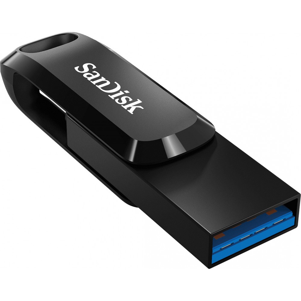 Sandisk Ultra Dual Drive Go 64GB USB 3.1 Stick με σύνδεση USB-A & USB-C Μαύρο