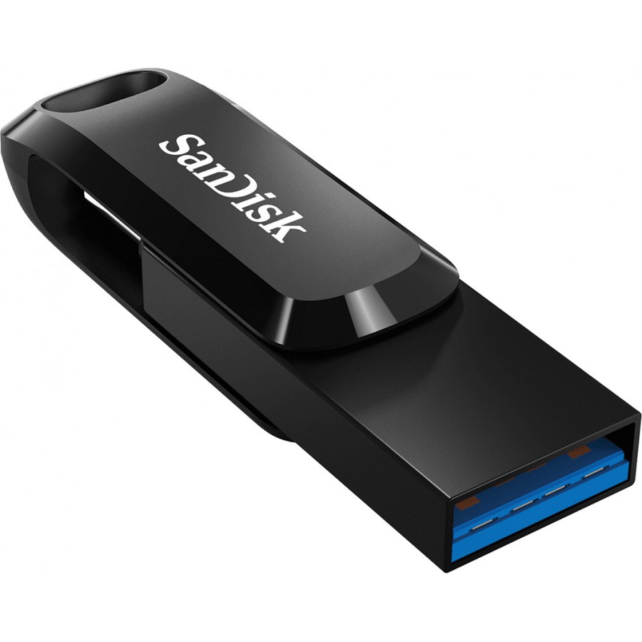 Sandisk Ultra Dual Drive Go 64GB USB 3.1 Stick με σύνδεση USB-A & USB-C Μαύρο