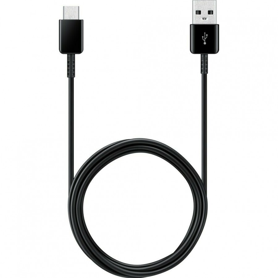 Samsung USB 2.0 Cable USB-C male - USB-A male Μαύρο 1.5m Bulk (TOU021RF) 0.0