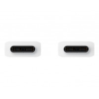 Samsung USB 2.0 Cable USB-C male - USB-C male Λευκό 1.8m (EP-DX310JWEGEU) 3A
