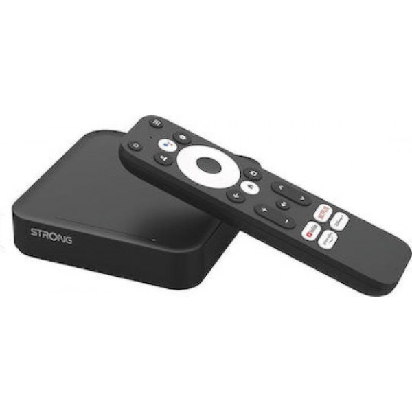 Strong TV Box LEAP-S3 4K UHD με WiFi 2GB RAM και 16GB Αποθηκευτικό Χώρο με Λειτουργικό Android 11.0 και Google Assistant