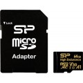 Silicon Power microSDXC 64GB Class 10 V30 με αντάπτορα High Endurance Silicon Power microSDXC 64GB Class 10 V30 με αντάπτορα High Endurance