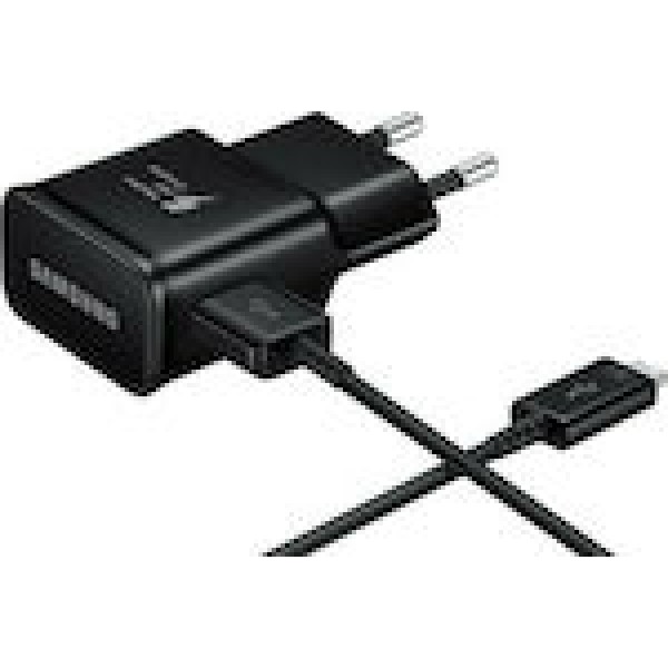Samsung Φορτιστής με Θύρα USB-A και Καλώδιο USB-C 15W Μαύρος (EP-TA20EBE + EP-DG950CBE Bulk) Samsung Φορτιστής με Θύρα USB-A και Καλώδιο USB-C 15W Μαύρος (EP-TA20EBE + EP-DG950CBE Bulk)