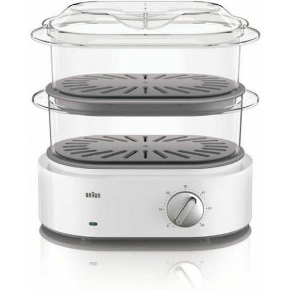 Braun FS 5100WH Ατμομάγειρας 6.2lt Braun FS 5100WH Ατμομάγειρας 6.2lt