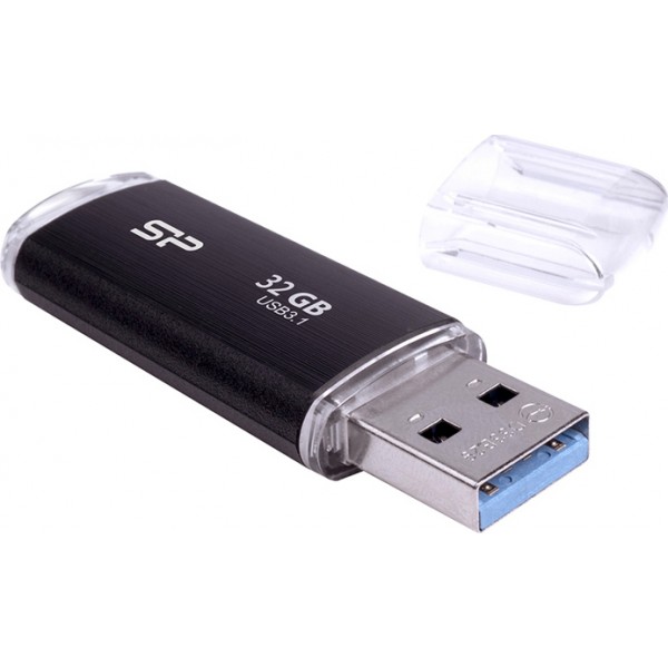 SILICON POWER (USB Flash Drive) UFD 3.1 Blaze B02, 32GB Black SILICON POWER (USB Flash Drive) UFD 3.1 Blaze B02, 32GB Black