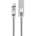 Remax Braided USB to Lightning Cable Silver 1m (Royalty) Remax Braided USB to Lightning Cable Silver 1m (Royalty)