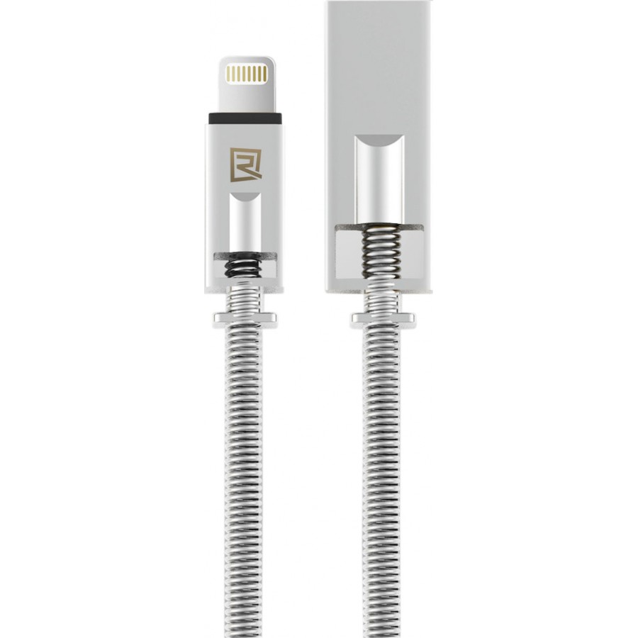 Remax Braided USB to Lightning Cable Silver 1m (Royalty)