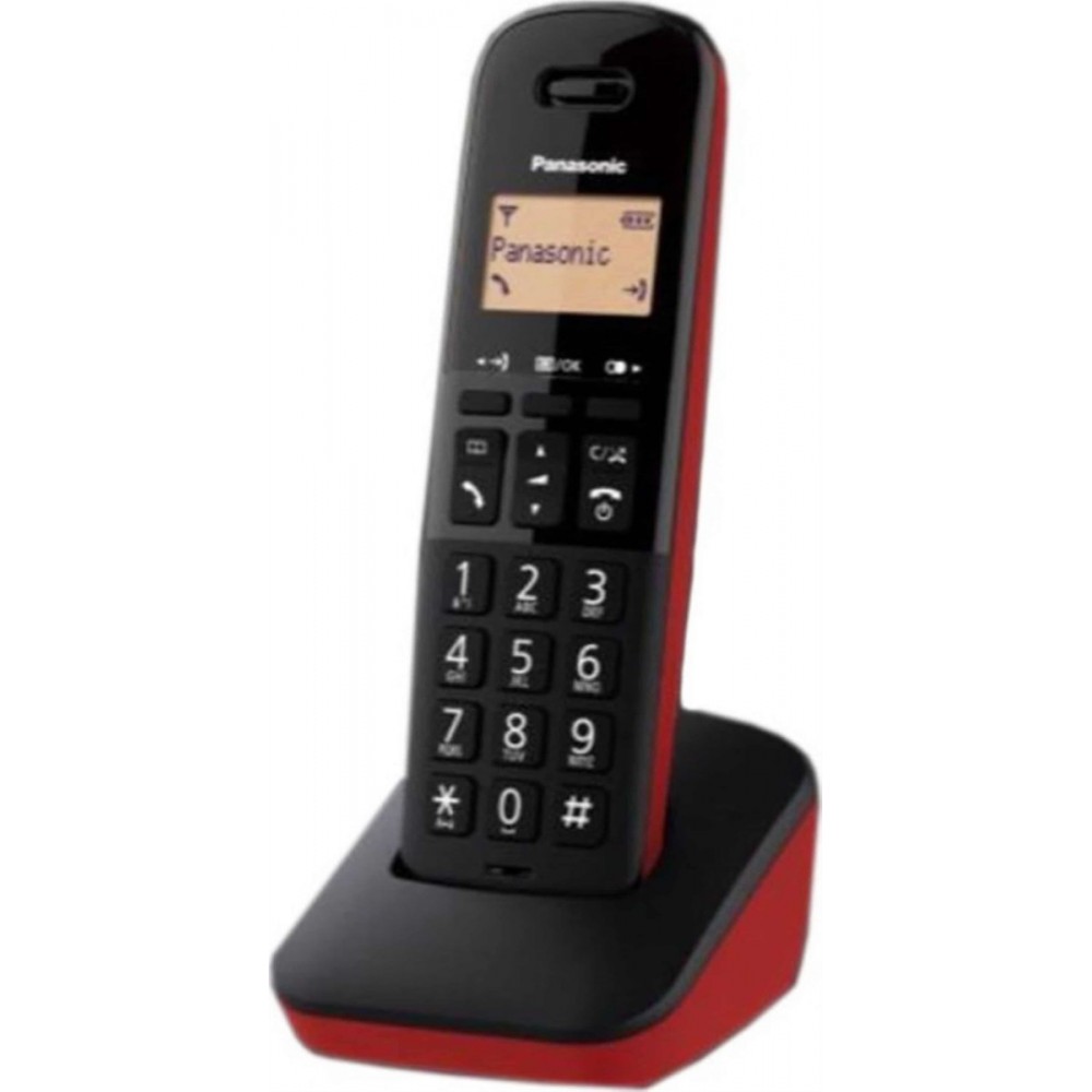 Panasonic Cordless Standard DECT Κόκκινο KX-TGB610JTR Ελληνικό Μενο΄ύ Panasonic Cordless Standard DECT Κόκκινο KX-TGB610JTR Ελληνικό Μενο΄ύ